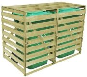 vidaXL Mülltonnenbox 240 L (42270)