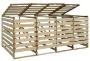 vidaXL Mülltonnenbox 240 l (44912)