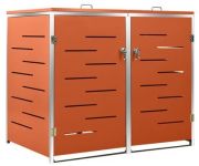 vidaXL Mülltonnenbox für 2 Tonnen (149563)