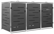 vidaXL Mülltonnenbox für 3 Tonnen (149556)