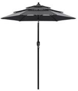 vidaXL Sonnenschirm mit Aluminium-Mast 3-lagig 2 m vidaXL Sonnenschirm mit Aluminium-Mast 3-lagig 2 m