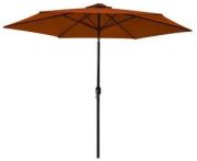 vidaXL Sonnenschirm mit Metall-Mast 300 x 222 cm vidaXL Sonnenschirm mit Metall-Mast 300 x 222 cm