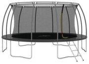 vidaXL Trampolin-Set Rund 488x90 cm 150 kg vidaXL Trampolin-Set Rund 488x90 cm 150 kg