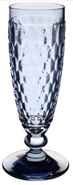 Villeroy & Boch Boston coloured Sektglas blue 163 mm Villeroy & Boch Boston coloured Sektglas blue 163 mm