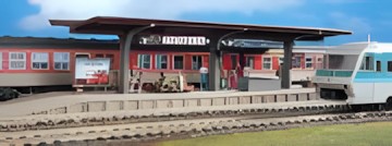 Vollmer H0 Bahnsteig Rheinburg 3535