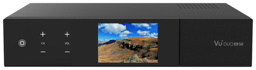 VU+ Duo 4K SE BT 1 x DVB-S2X FBC Twin + 1 x DVB-C FBC