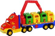Wader Recycling Truck mit Kran 03653 Wader Recycling Truck mit Kran 03653