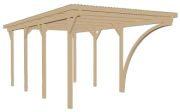 WEKA Carport 606 A Gr. 2