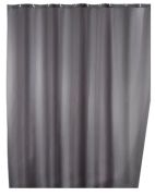 Wenko Duschvorhang Uni Grey 180 x 200 cm