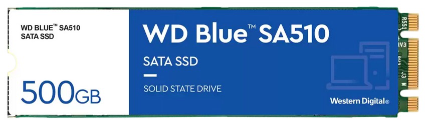 Western Digital WD Blue SA510 SSD 500GB (WDS500G3B0B) Western Digital WD Blue SA510 SSD 500GB (WDS500G3B0B)