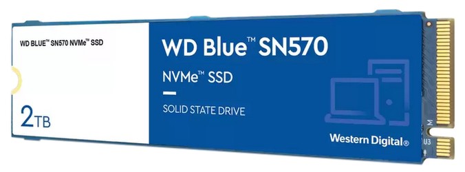 Western Digital WD Blue SN570 SSD 2TB (WDS200T3B0C) Western Digital WD Blue SN570 SSD 2TB (WDS200T3B0C)