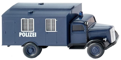 Wiking Opel Bliltz Gefangenentransport Polizei (086435)