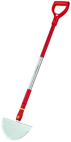 HUAIERJI Sägezahn-Kanten-Rasenwerkzeug, Halbmond-Rasenkanten-Kantenmesser mit T-Griff, manuelles