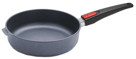 Woll Diamond Lite Guss-Hochrandpfanne mit abnehmbaren Stiel 24 cm