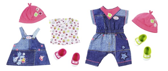 Zapf Creation Baby born Deluxe Jeans Collection Zapf Creation Baby born Deluxe Jeans Collection
