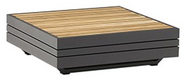Zebra Cubo Kaffeetisch 74 x 74 x 22,5 cm