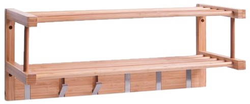 Zeller Wandgarderobe Bamboo (13583)