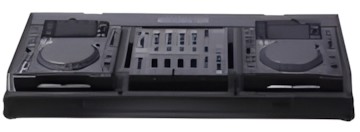 Zomo Flightcase Set 2000 NSE für 1 x DJM-800 + 2 x 12"