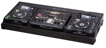 Zomo Flightcase Set 2200 NSE für 1 x DJM-2000 + 2 x 12"